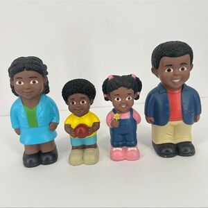 Lakeshore Learning Soft & Safe People AA Family Set Mom Dad Brother Sister Dolls